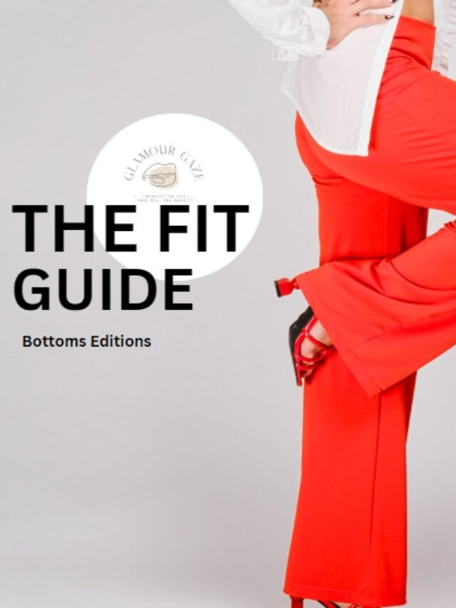 FIT GUIDE [BOTTOMS EDITTION]